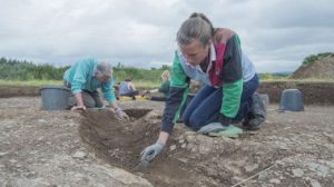 Excavations at the site (by BBC News)