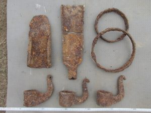 Armaments found during the dig (by PhysOrg)