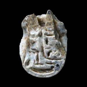 The Egyptian seal found by the hiker (by The Jewish Press)