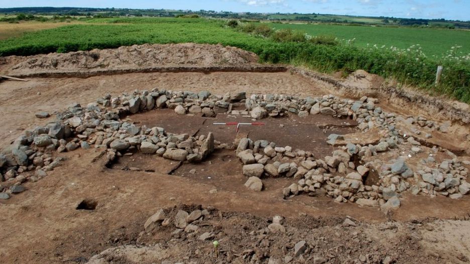 Remains of a post-Roman village discovered