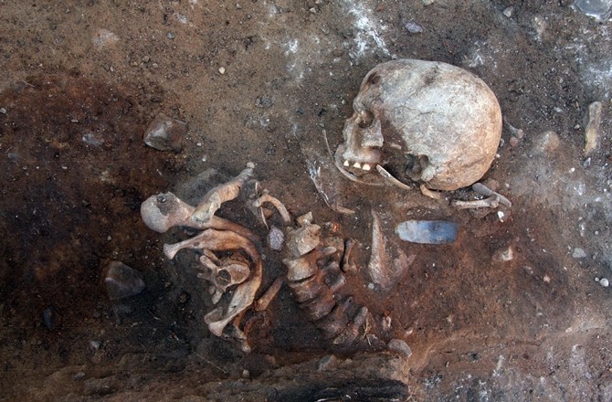 A grave without any parallel in central Europe found