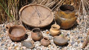 The prehistoric pottery (by TVN 24)