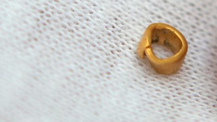 Copper Age settlement reveals a golden bead