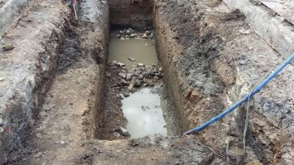 Roman flood bank discovered in Gloucester