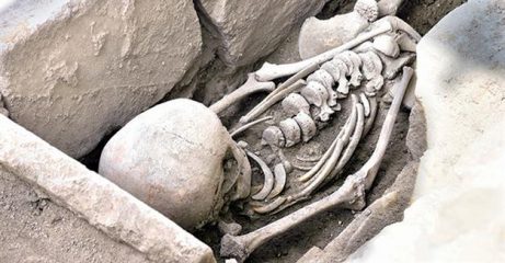 Byzantine burial found in ancient city