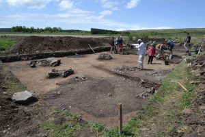 Excavations at the site (by Katarzyna Pawłowska)