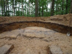 Excavations of the mounds (by Romualda Bartkowiak)