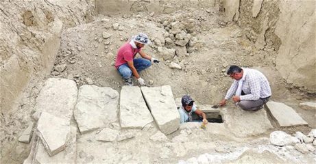 Nearly 3-millennia-old sewage system discovered at Urartian fortress