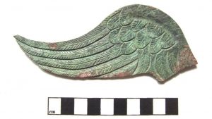 The bronze Wing from Gloucester (by BBC News)