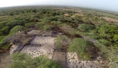 Drones used in archaeological works in the Caribbean