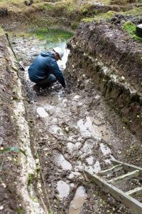 Excavations at the Blick Mead site (by The Guardian)