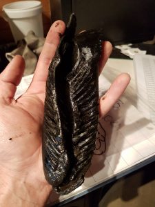 One of the boots (by Archaeology.org)