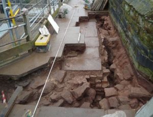 Excavations at the site (by BBC News)