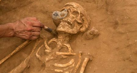 Archaeologists studied a large Philistine cemetery
