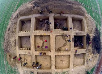 Excavations of a 2500-year-old city in China