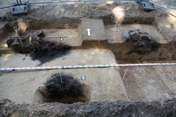 Remains of over 70 slag-pit furnaces found