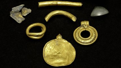 Odin amulet found among other treasures