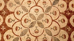 Detail of the floor mosaic (by CNN)