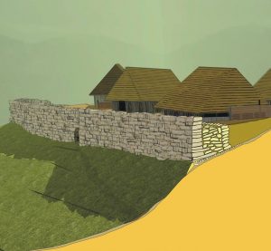 Reconstruction of the settlement (by Marcin S. Przybyła)