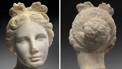 Head of Aphrodite among artefacts from Libya found in Geneva