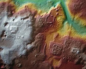 Airborne laser scans reveal unknown Mayan road network in Guatemala