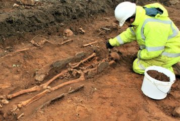 Over 150 skeletons found at road construction site