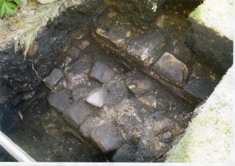 Remains of a Roman bathhouse uncovered