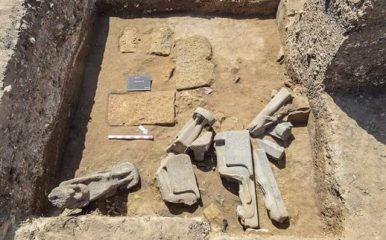 Statues of Pharaoh Amenhotep III and goddess Sekhmet discovered