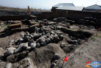 Early Medieval tombstones discovered in Armenia