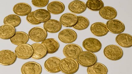 Hoard of Roman gold coins discovered in orchard