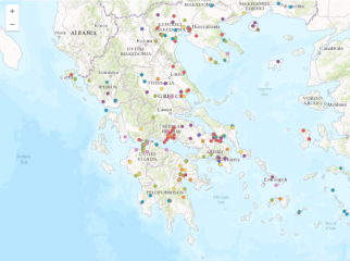 Online database mapping ancient Greek ceramic production