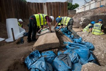 Ancient Roman sarcophagus discovered at construction site