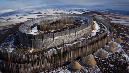 Digital reconstruction of an Iron Age hillfort