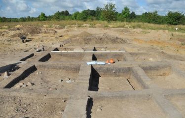 Neolithic settlement with a long house unearthed