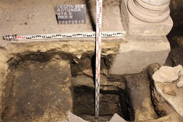 Celtic vessels found under iconic Romanesque rotunda