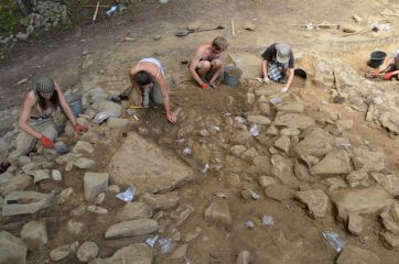 Gate to Poland's oldest monumental fortified site unearthed
