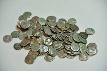 Cache of over 200 ancient Roman silver coins found