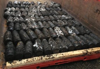 Over 160 artillery shells found in a bog